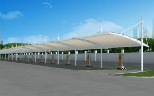 平乐县膜结构停车棚